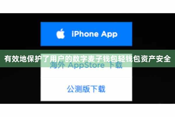 有效地保护了用户的数字麦子钱包轻钱包资产安全