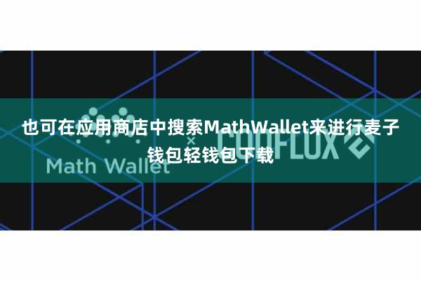 也可在应用商店中搜索MathWallet来进行麦子钱包轻钱包下载