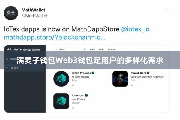 满麦子钱包Web3钱包足用户的多样化需求